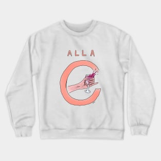 Alla "C" Crewneck Sweatshirt